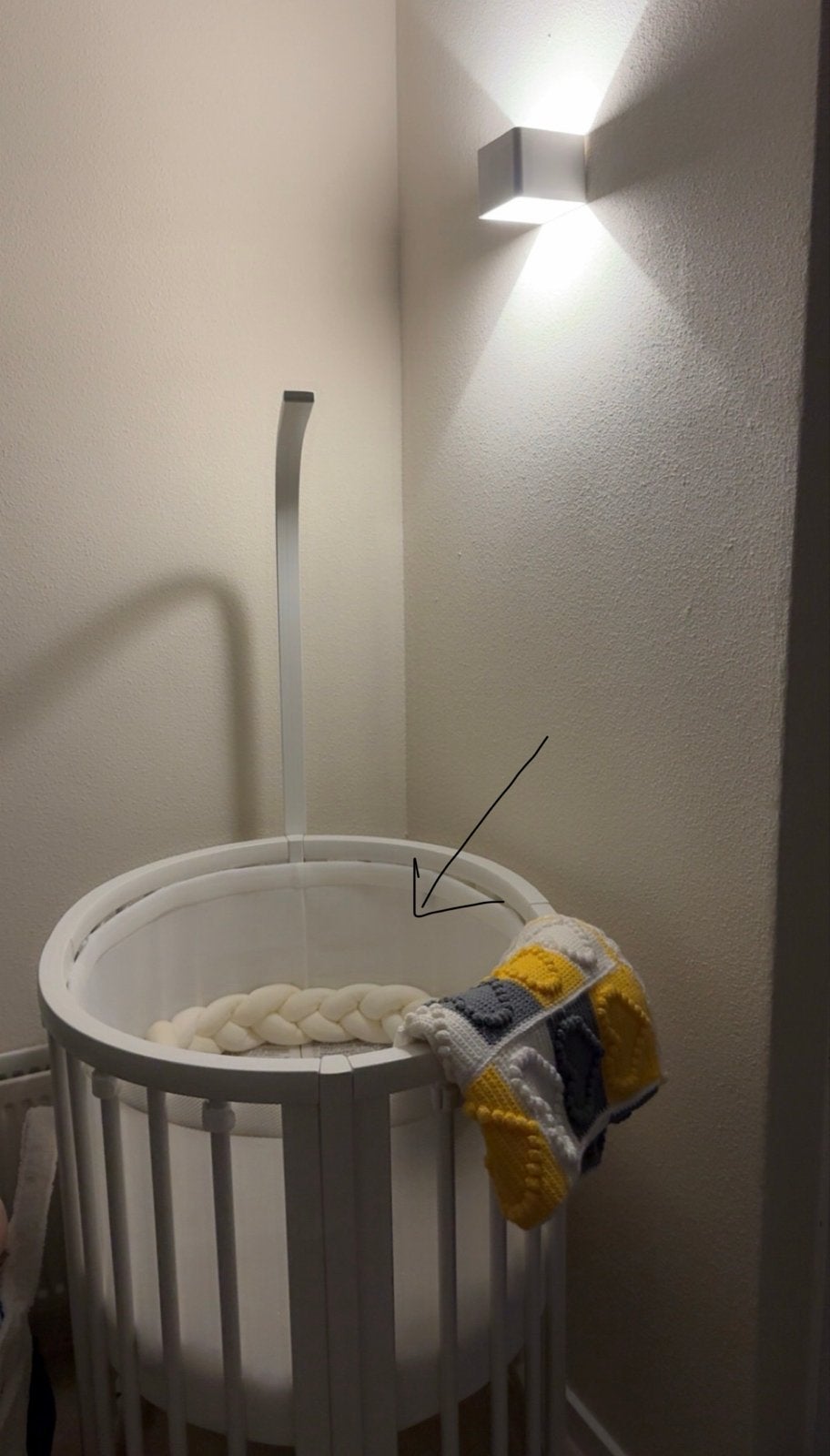 Mesh voering v3 Bedomrander Stokke Sleepi Mini, Kinderen en Baby's, Ophalen of Verzenden, Zo goed als nieuw, Overige typen