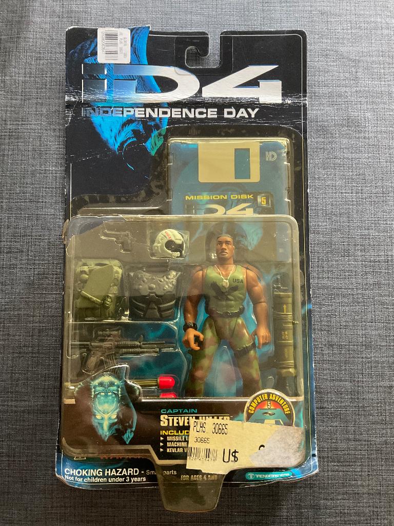 Independence Day Captain Steven Hiller Figure 1996 -- B01, Ophalen, Zo goed als nieuw