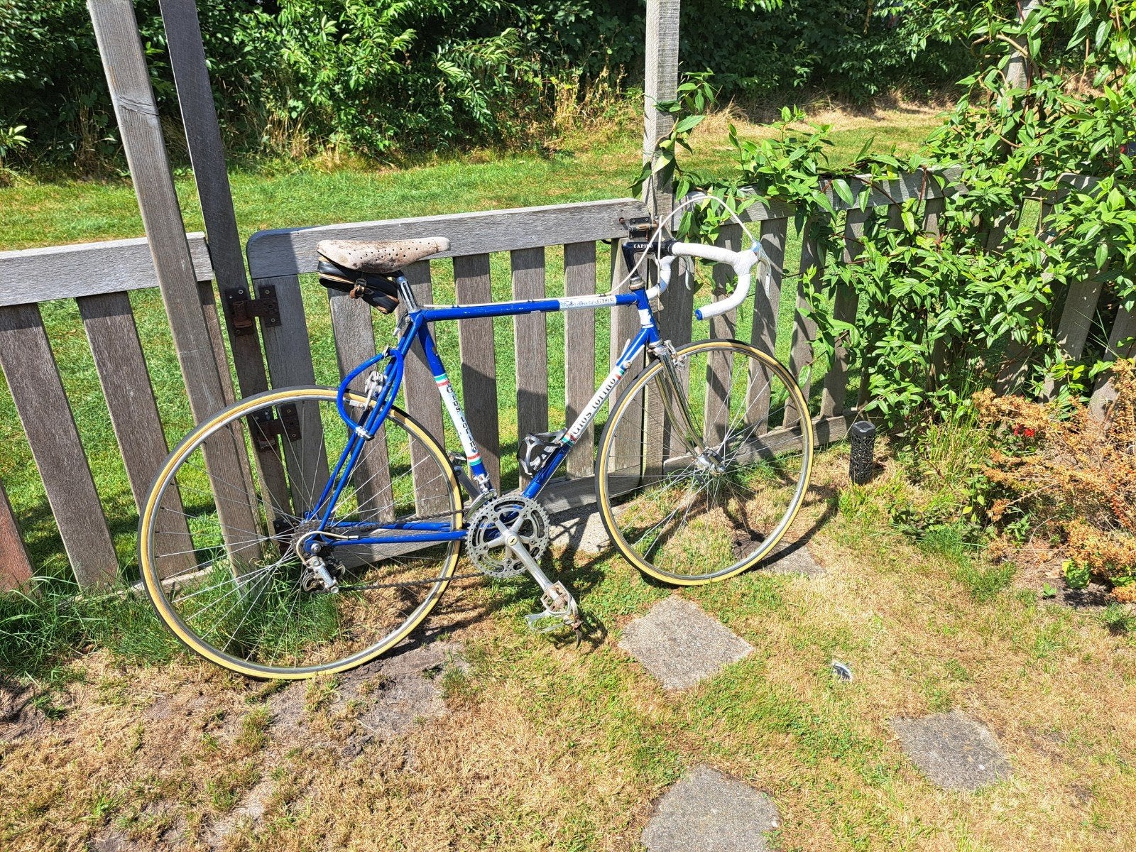 Vintage Gios Torino Super Record racefiets, Overige merken, Gebruikt, Staal, Ophalen of Verzenden