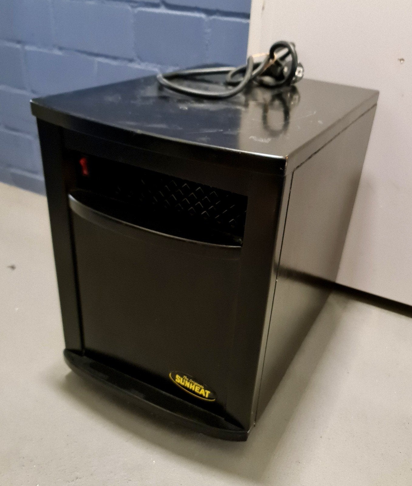 SUNHEAT kachel cooler infrarood SH 1500 op wielen werkt goed, Ophalen, Gebruikt, Overige soorten, Elektrisch
