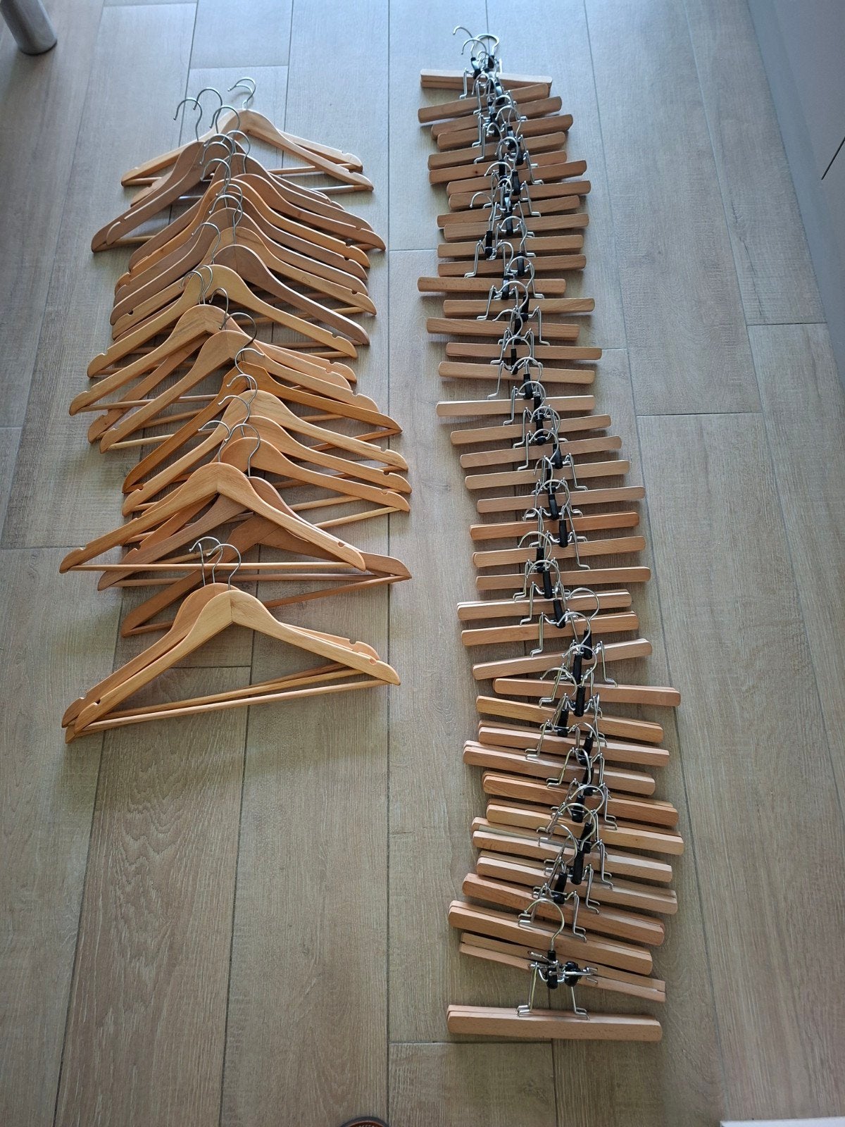 Kledinghangers, Kleding | Dames, Kledinghangers, Ophalen, Zo goed als nieuw, Hout, Kinderen en Volwassenen