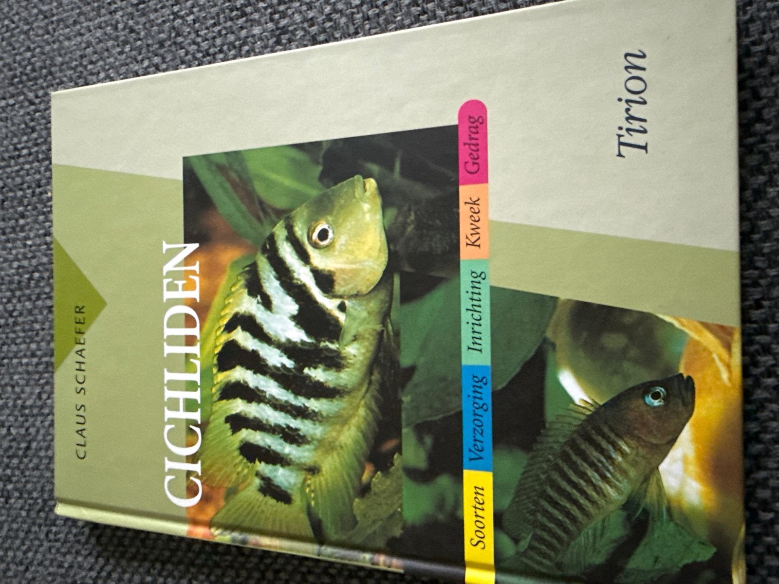 Cichliden - Claus Schaefer (Tirion Natuur), Ophalen, Zo goed als nieuw, Overige onderwerpen