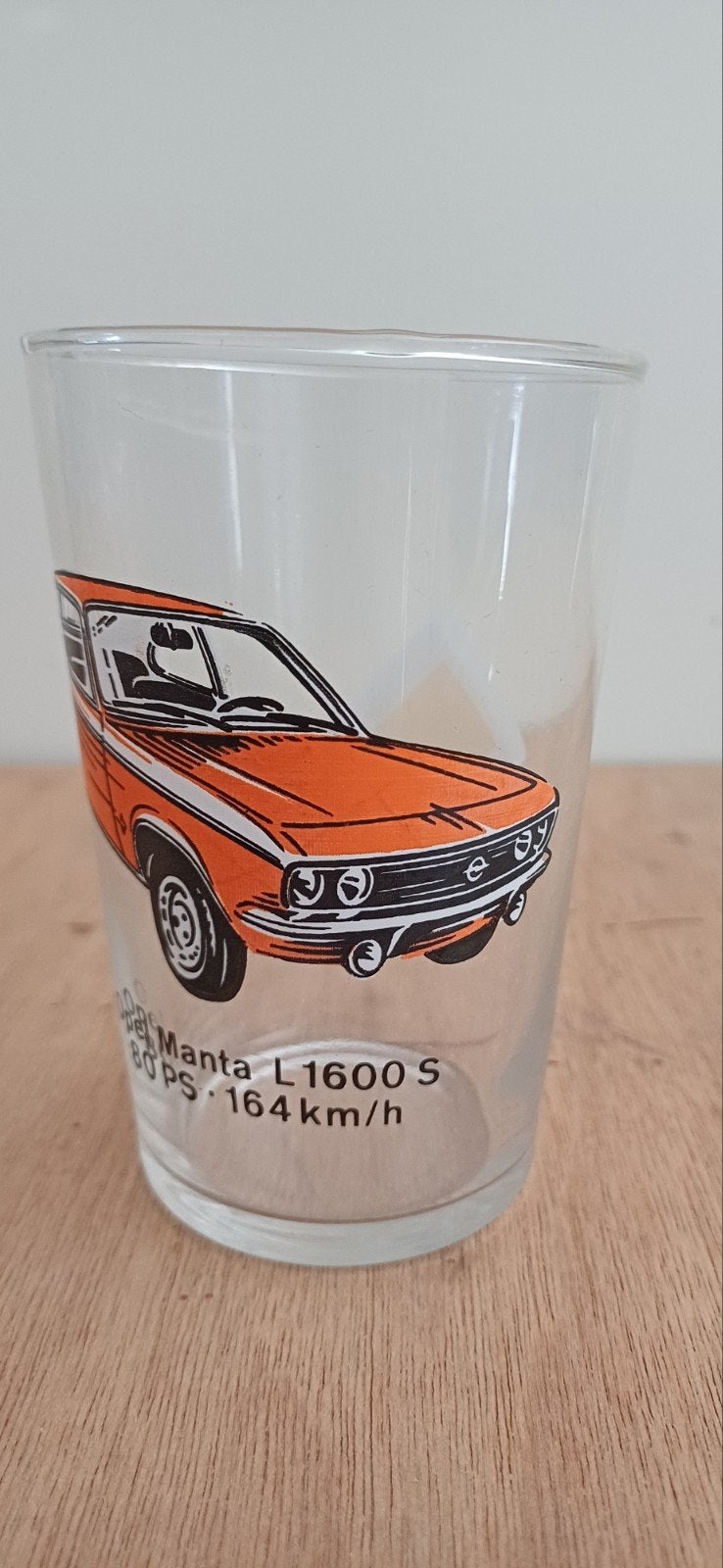 Opel manta  L 1600 S  glas, Verzamelen, Ophalen of Verzenden