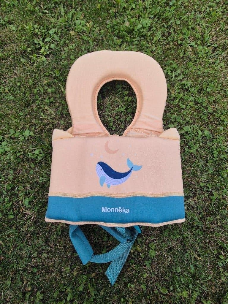 Zwemvest 1-2 jaar Geel Groen Walvis 11-15 kg (Maat 86/92), Watersport en Boten, Kind, Nieuw, Ophalen of Verzenden, Swim Essentials