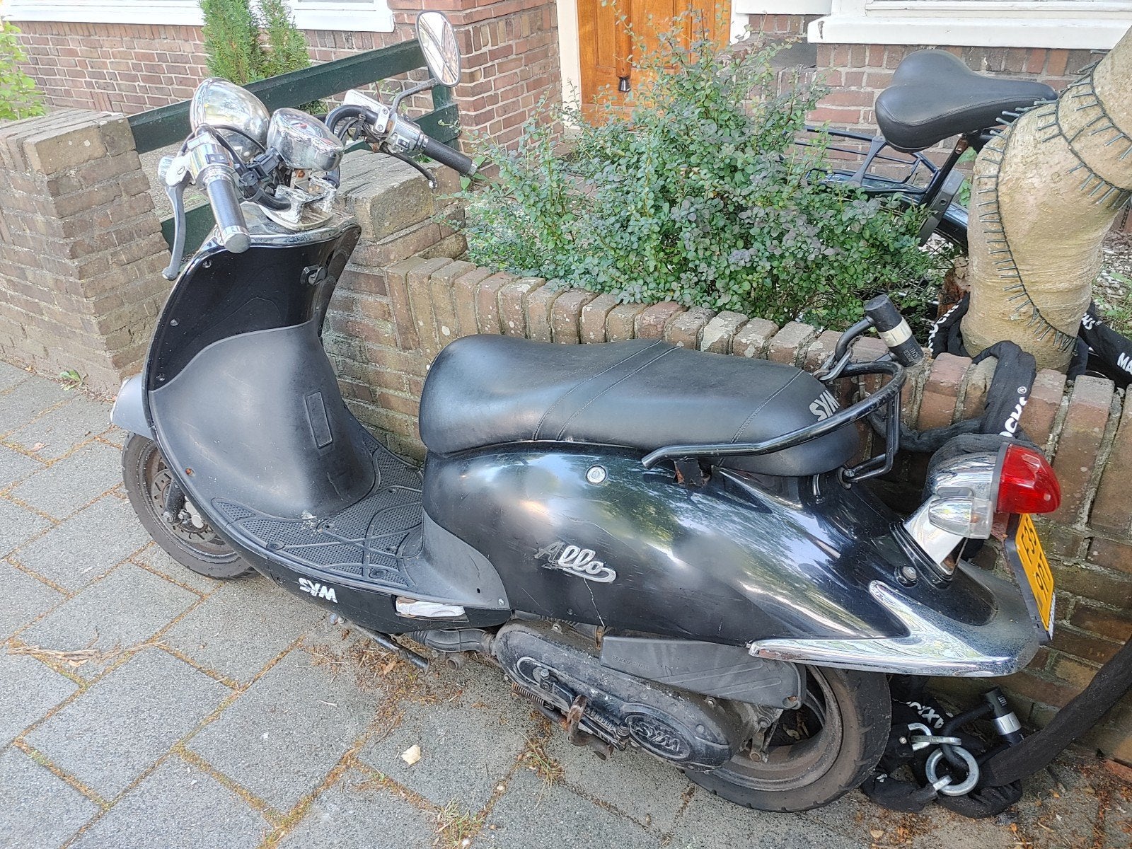 SYM Allo Scooter, Fietsen en Brommers, Scooters | SYM, Gebruikt, Allo, Maximaal 45 km/u, Benzine, Ophalen