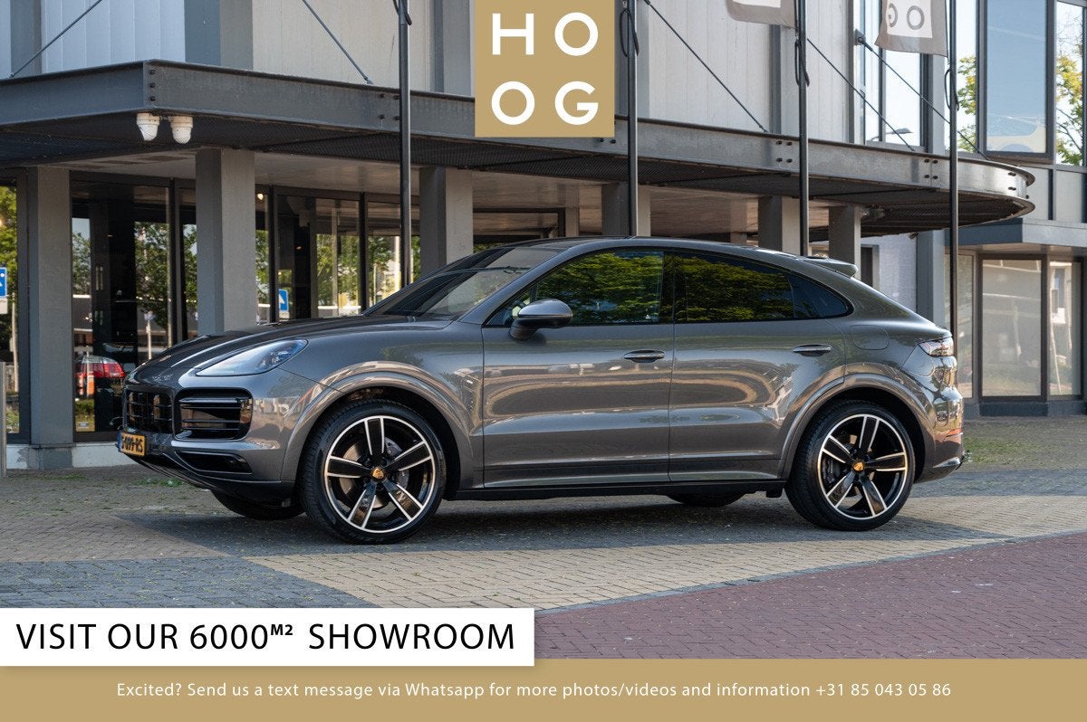 Porsche Cayenne Coupé 3.0 E-Hybrid SportDesign (bj 2022), Auto's, Porsche, Automaat, Cayenne, Gebruikt, Overige kleuren