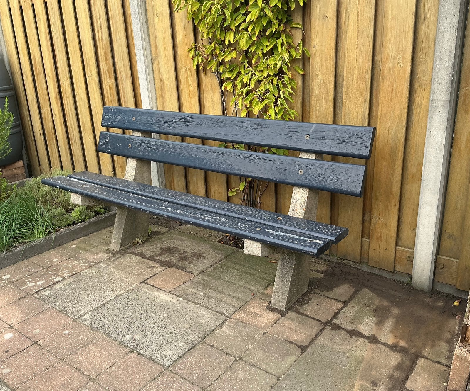Parkbank, Tuinbank, Tuin en Terras, Ophalen, Gebruikt, Hout