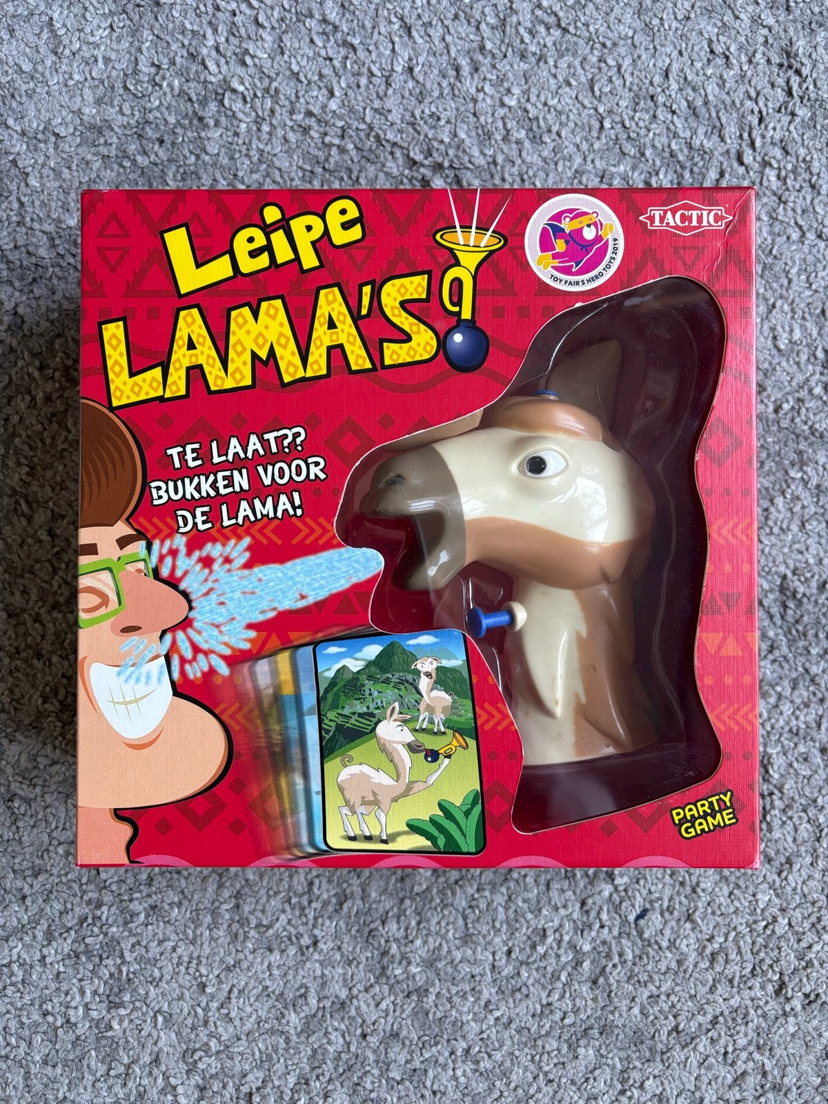 Leipe Lama's Party Game - Tactic, Drie of vier spelers, Ophalen of Verzenden, Zo goed als nieuw