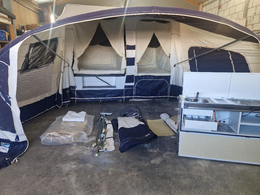 Jamet Jametic Panorama, Luifel+Zijwanden Easy Acces 3950,- !, Ophalen, Jamet, Blauw, Info@jamet.nl