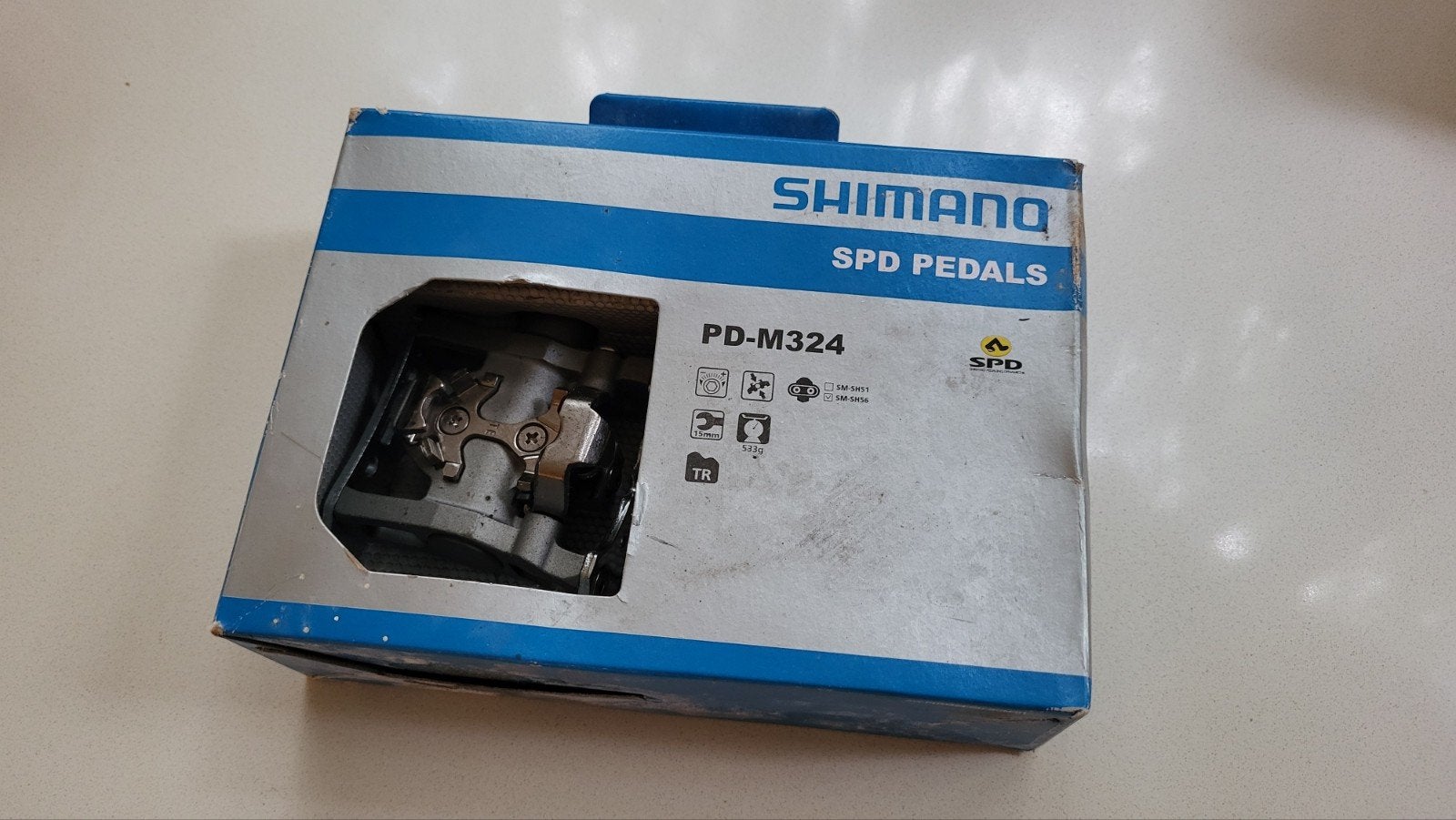 Shimano SPD Pedalen PD-M324 - Nieuw in doos, Fietsen en Brommers, Fietsonderdelen, Verzenden