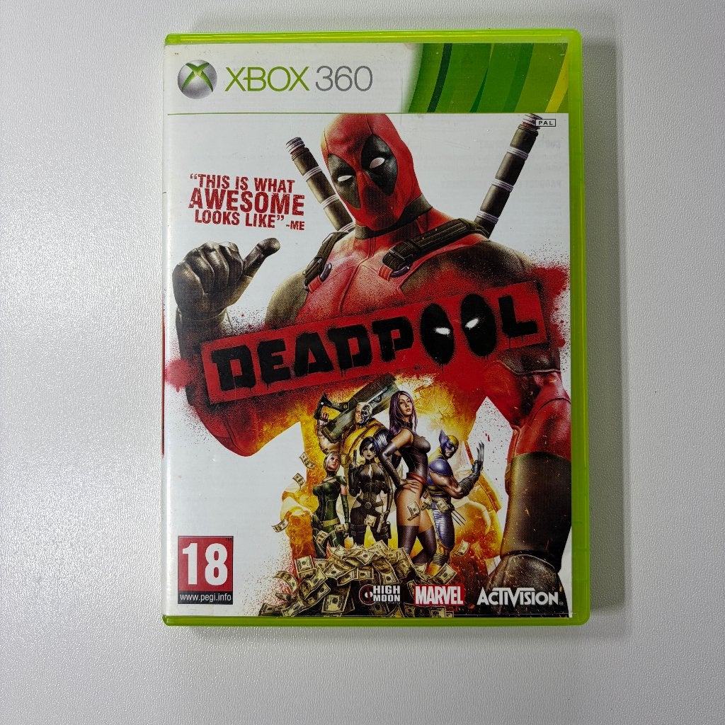 Deadpool Xbox 360 PAL video game, Spelcomputers en Games, Games | Xbox 360, Avontuur en Actie, Vanaf 18 jaar, 1 speler, Ophalen of Verzenden