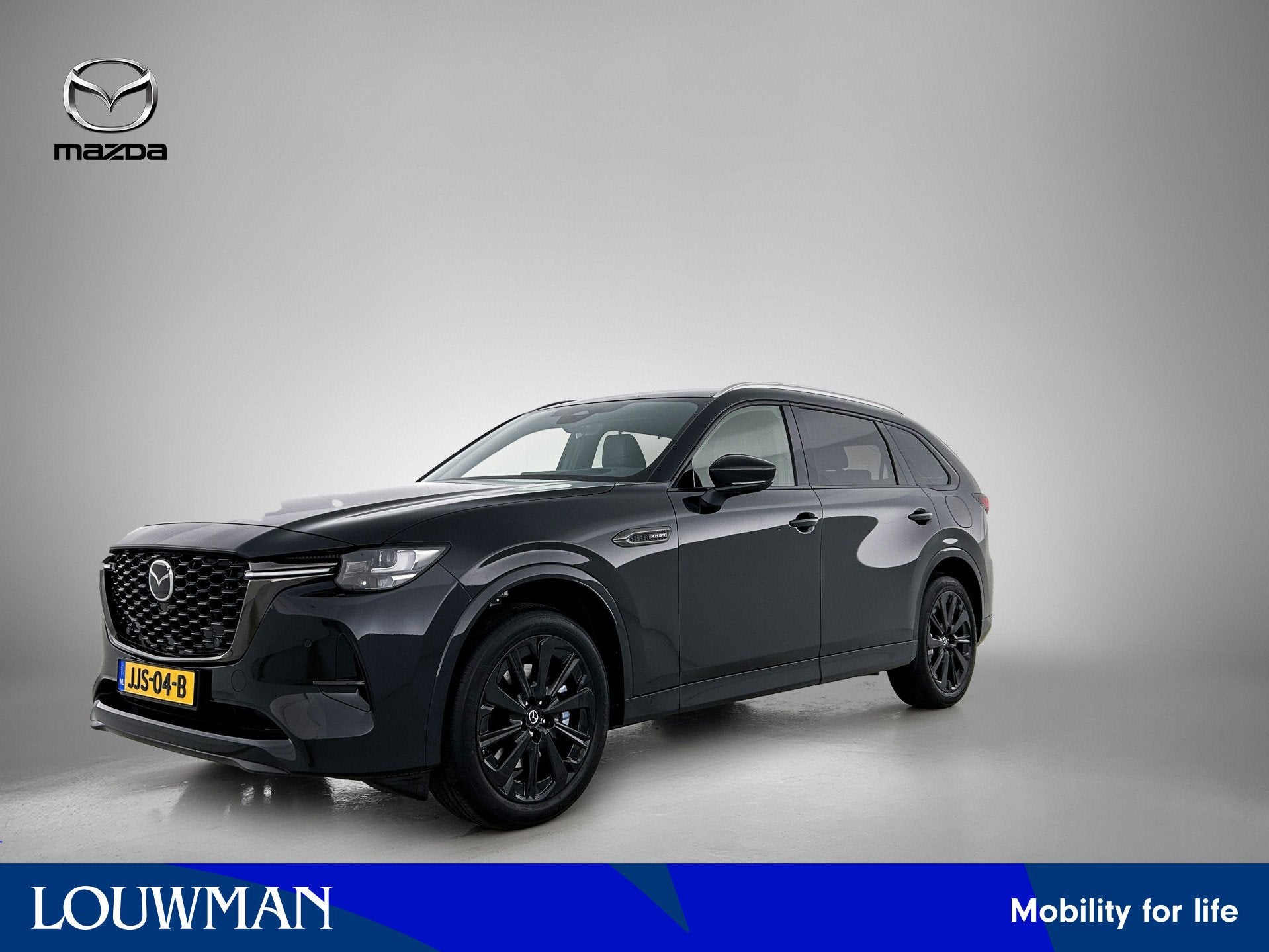 Mazda CX-80 2.5 e-SkyActiv PHEV Homura 6p. | Elektrisch glaz, Auto's, Mazda, Bedrijf, Te koop, CX-80, 4x4, ABS, Achteruitrijcamera