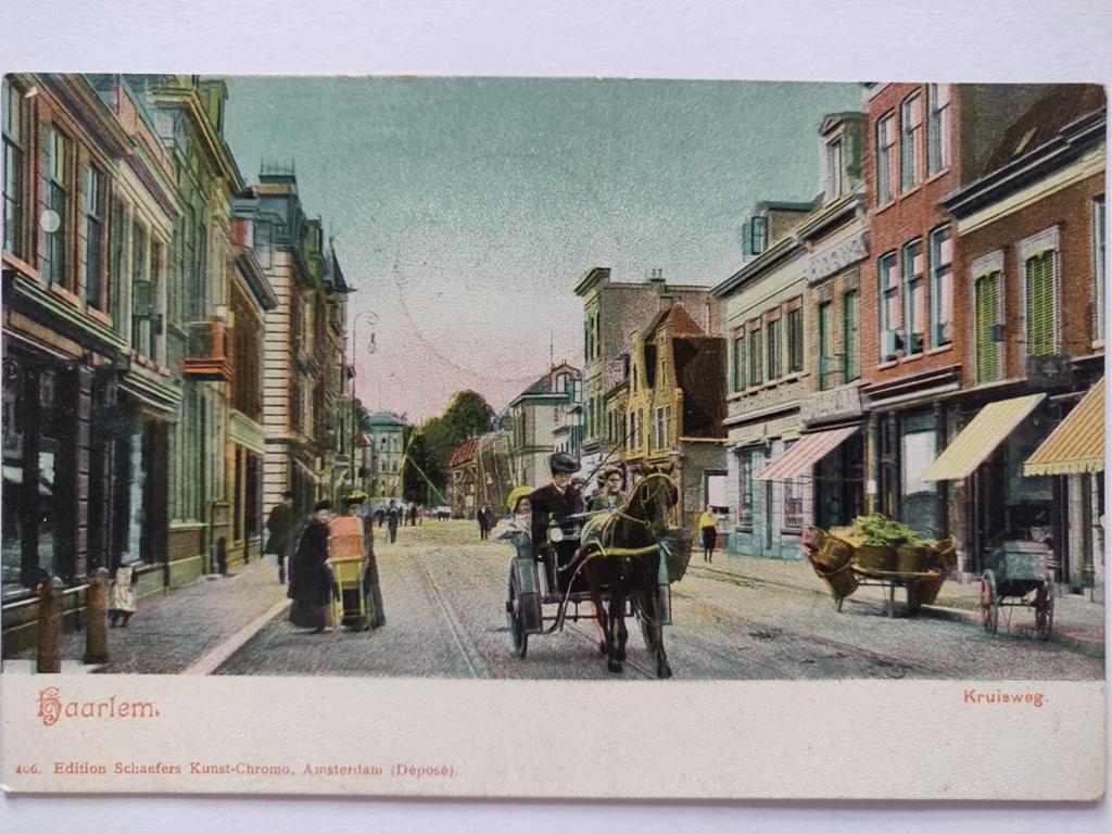 X1721 Haarlem 1906, Ophalen of Verzenden, Voor 1920, Noord-Holland