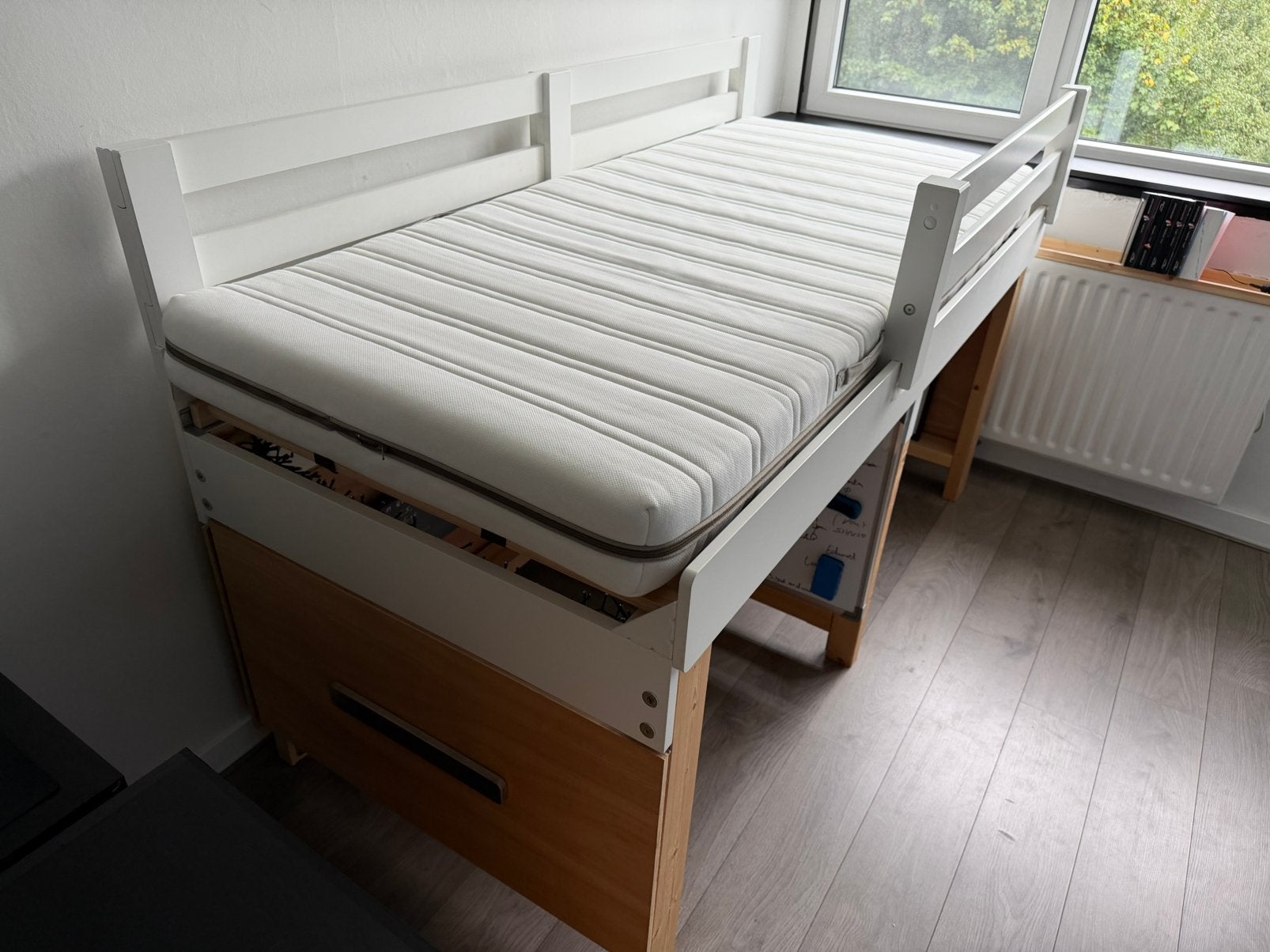 Kinder matras 200 x 90, Ophalen, Zo goed als nieuw, Eenpersoons, 90 cm