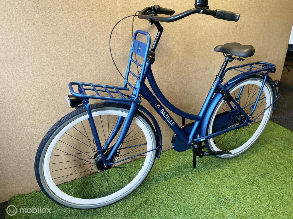 GAZELLE PUUR NL DAMES TRANSPORT FIETS 49 CM 7V DEMO, 47 tot 50 cm, Nieuw, GAZELLE, Gazelle