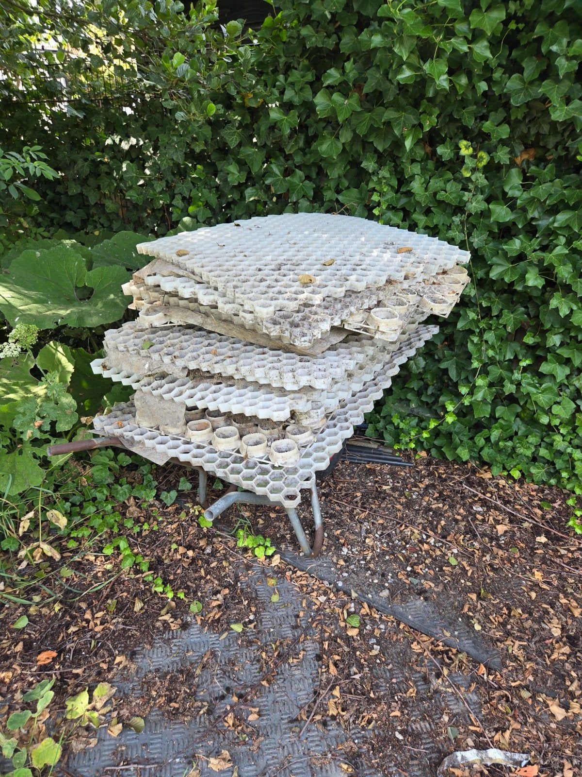 Grasdallen / Grindplaten voor oprit of tuin, Ophalen, Gebruikt