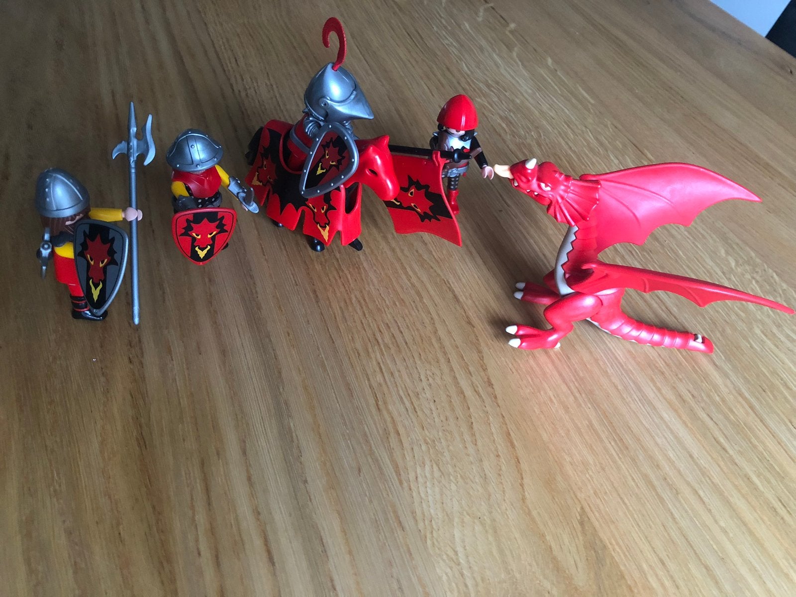 Playmobil drakenridder en kompanen EN draak, Kinderen en Baby's, Speelgoed | Playmobil, Ophalen of Verzenden, Zo goed als nieuw