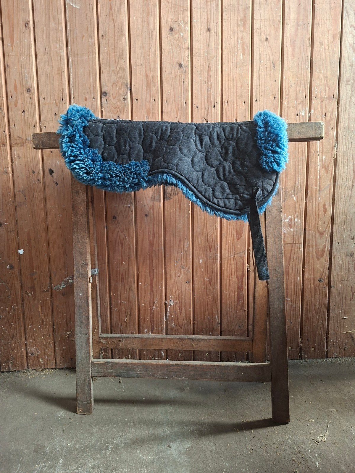 Zadel onderlegger blauw, Full (L), Gebruikt, Overige typen, Ophalen of Verzenden