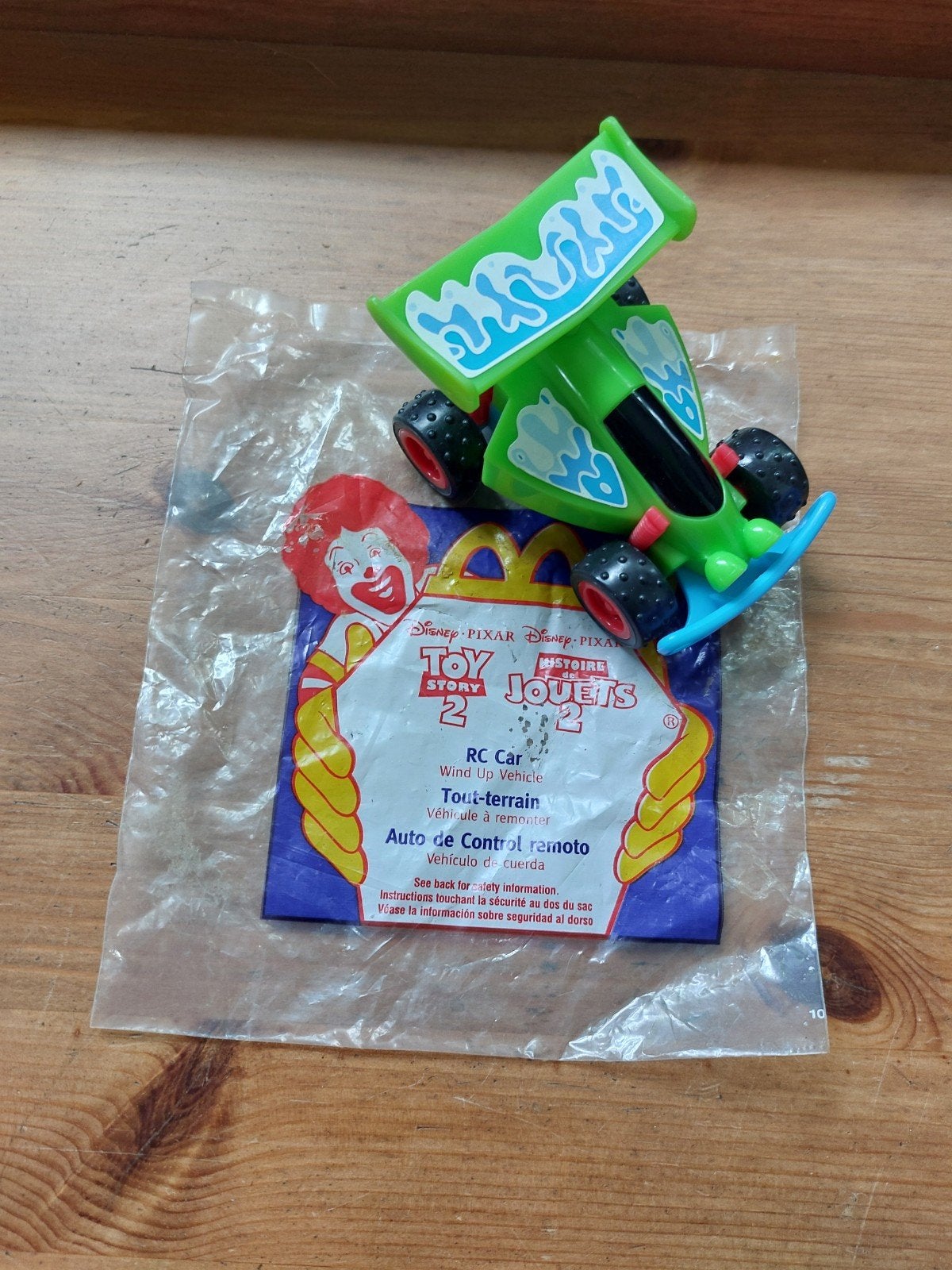 Toy story 2 mcdonalds speeltje RC car, Ophalen of Verzenden, Beeldje of Figuurtje