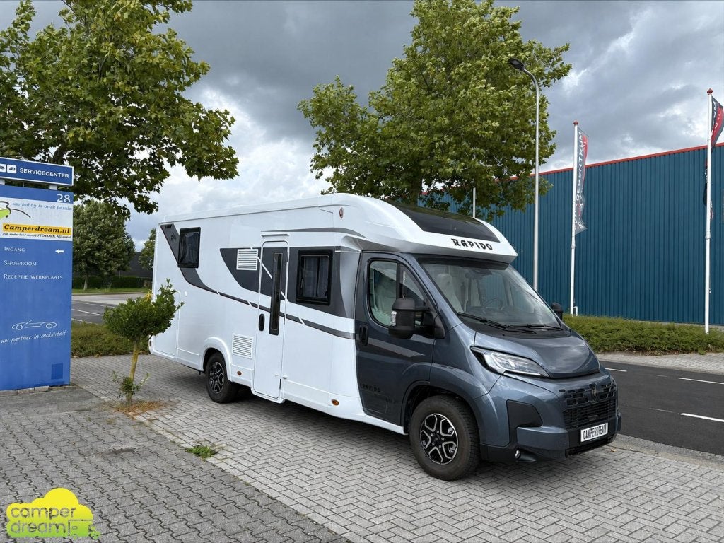 Rapido 696 F 180PK + HEAVY CHASSIS, Automaat, Fiat, Bedrijf, Diesel