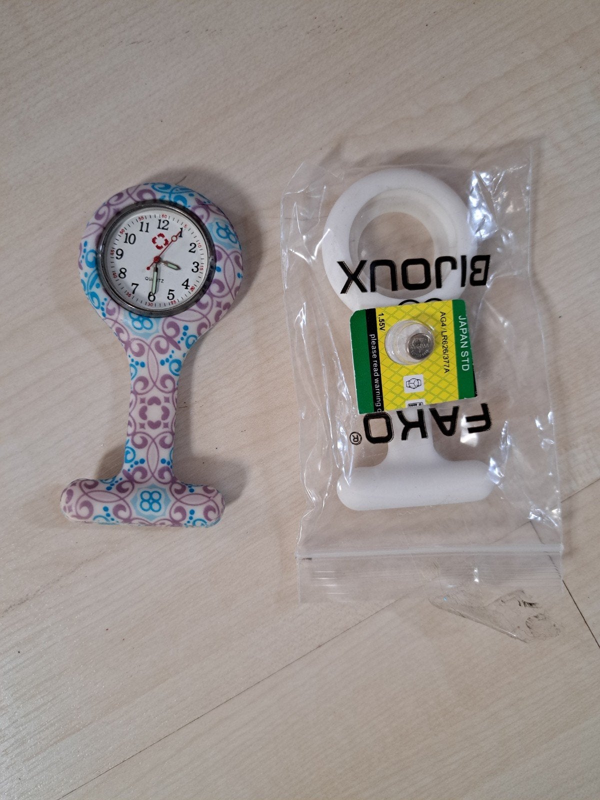 Horloge verpleegkundige., Ophalen, Staal