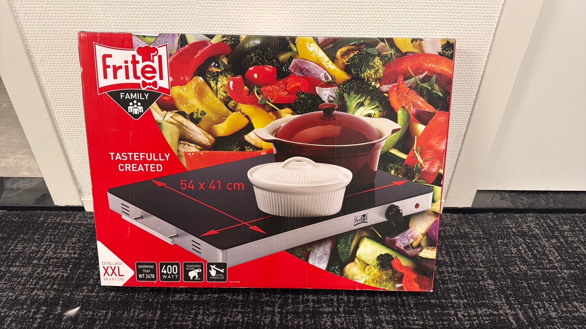 Warmhoudplaat XXL, Witgoed en Apparatuur, Gourmetstellen, Ophalen, Nieuw, 4 t/m 7 personen