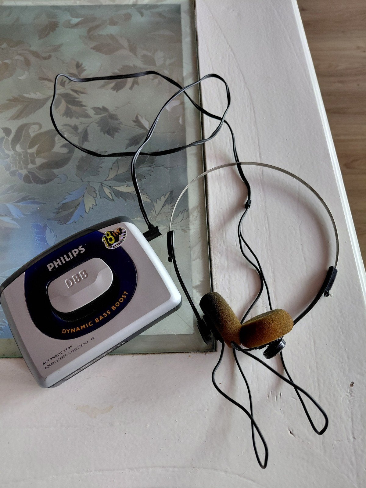 Vintage Philips AQ6485 Walkman / Cassettespeler (Met DBB)., Ophalen of Verzenden, Walkman