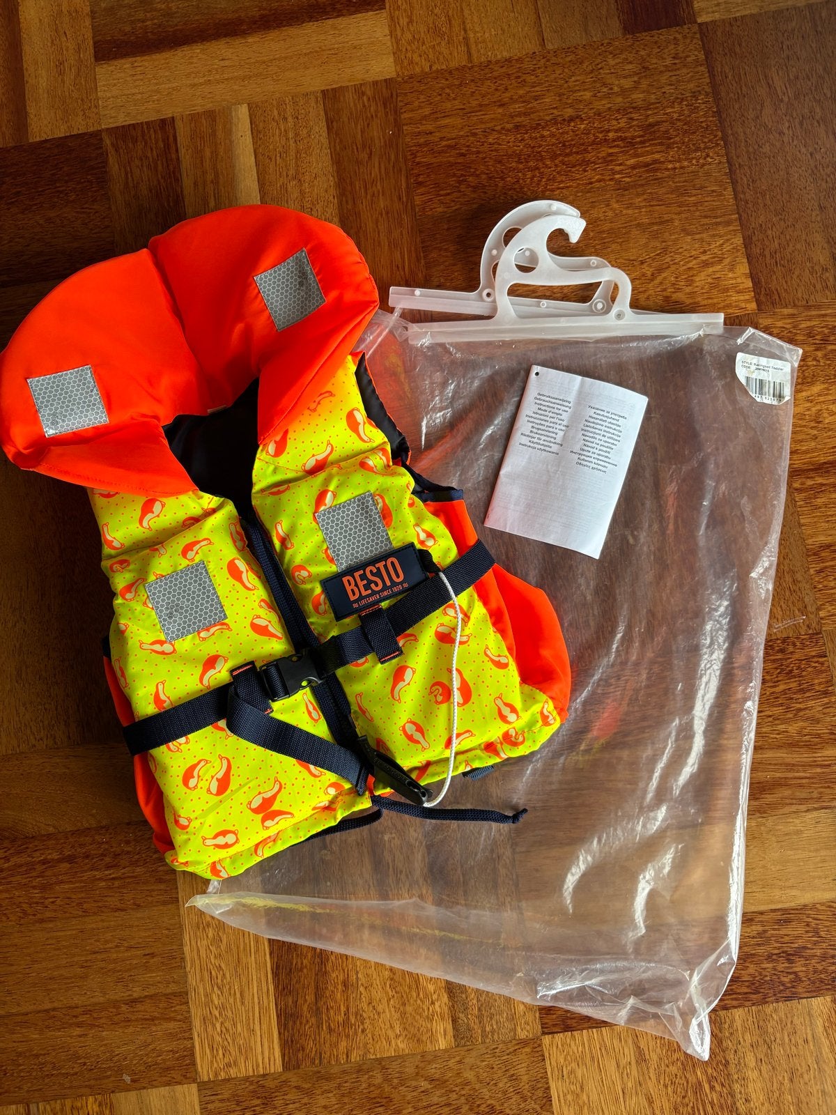 BESTO Reddingsvest voor kinderen - Zo goed als nieuw, Watersport en Boten, Ophalen of Verzenden, Zo goed als nieuw, Kind, Reddingsvest of Zwemvest