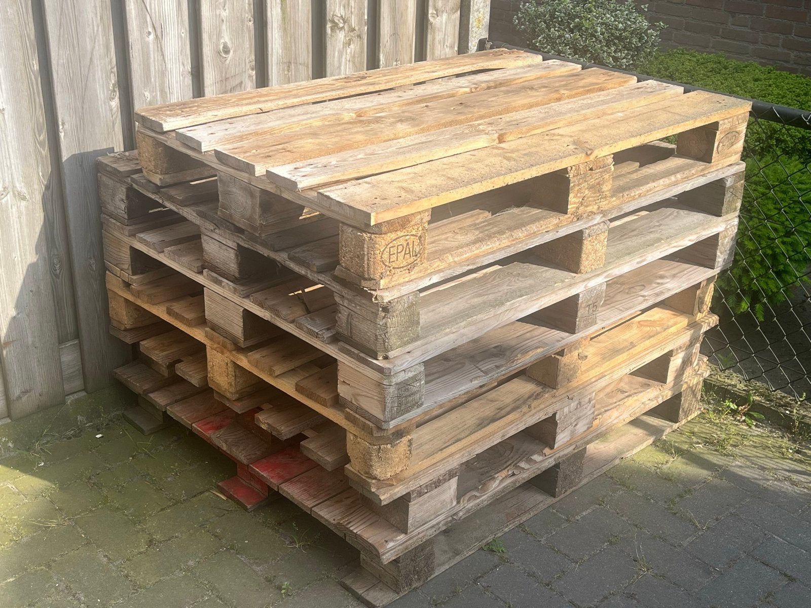 Gebruikte pallets, Ophalen, Gebruikt, Pallet, Minder dan 200 cm