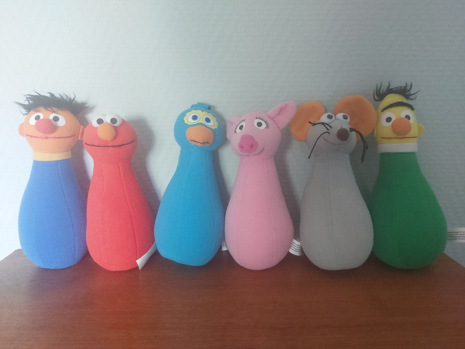 Sesamstraat Bowling Set - Knuffels, Ophalen of Verzenden, Gebruikt, Overige typen