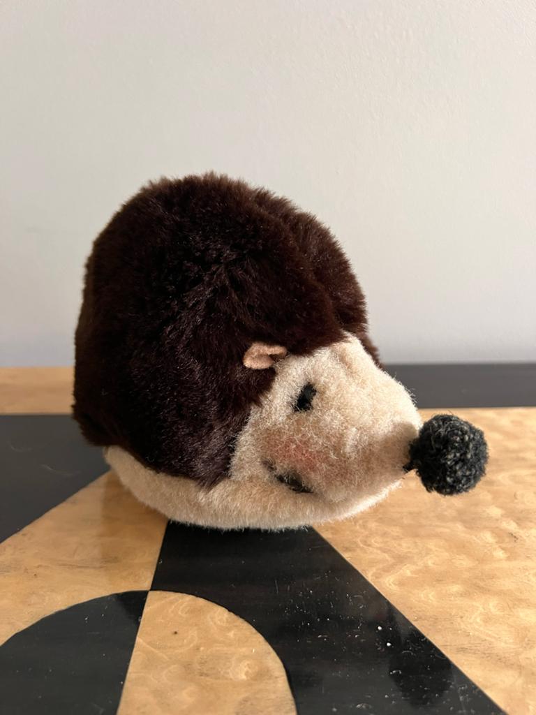 Steiff Egeltje (ca. 1980) - Zacht en Vintage Knuffel, Gebruikt, Overige merken, Overige typen, Ophalen of Verzenden