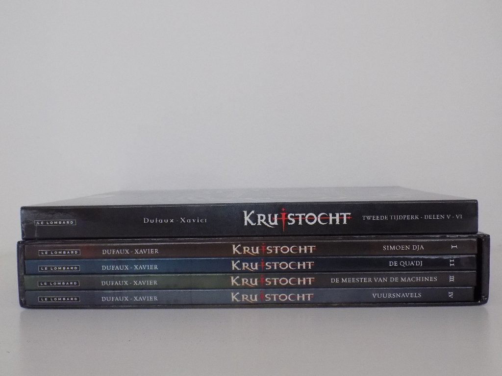 Kruistocht ~ Complete hardcovers 1 t/m 6 + BOX en sleeve, Boeken, Complete serie of reeks, Ophalen of Verzenden, Zo goed als nieuw