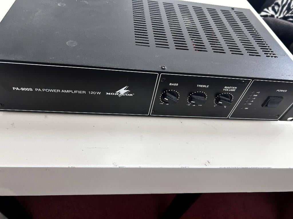 MONACOR PA-900S, Audio, Tv en Foto, Zo goed als nieuw, 120 watt of meer, Stereo, Ophalen