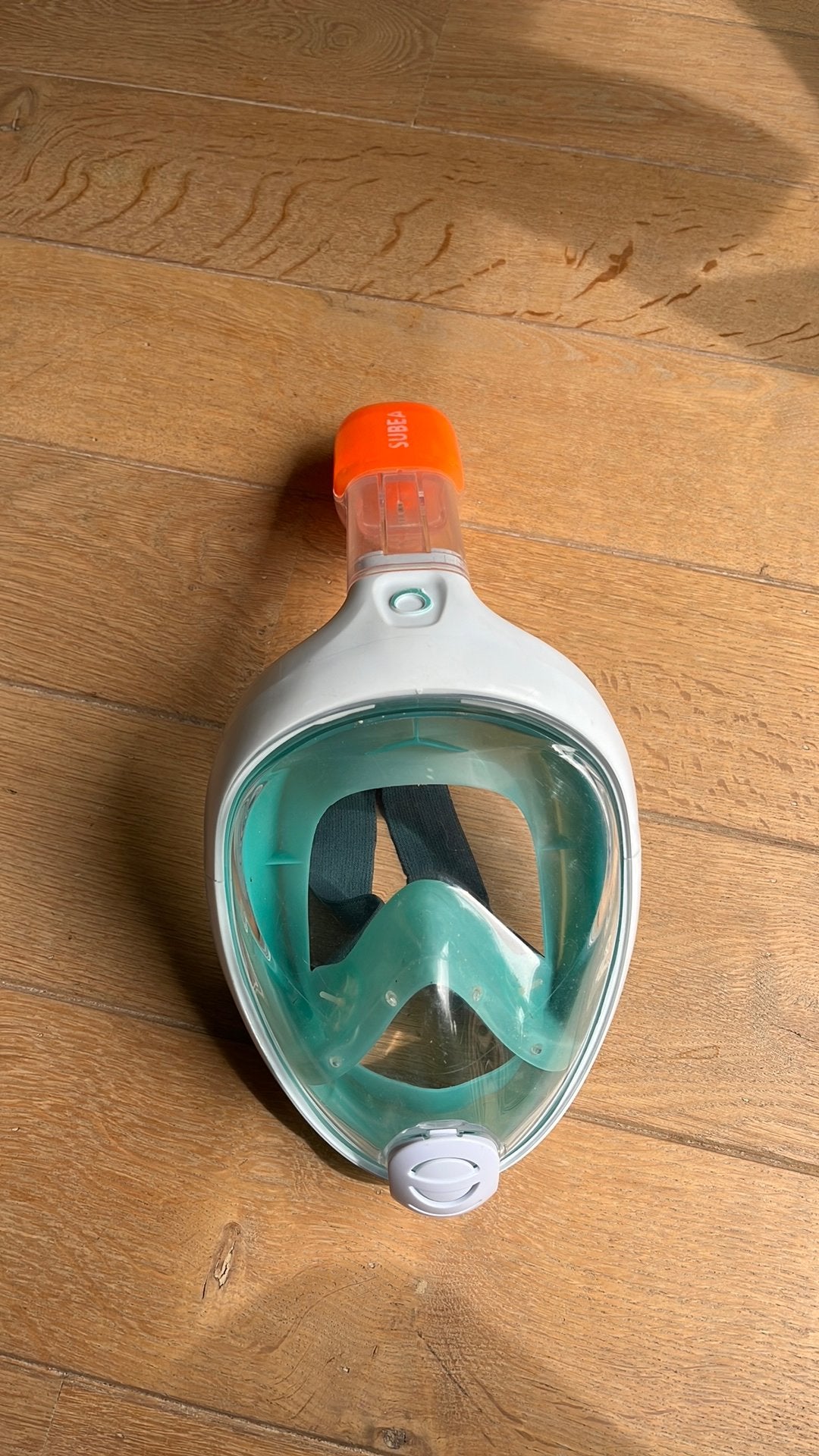 ZGAN volgelaatsmasker snorkelmasker vanaf 10 jaar, Ophalen of Verzenden, Zo goed als nieuw, Snorkelmasker