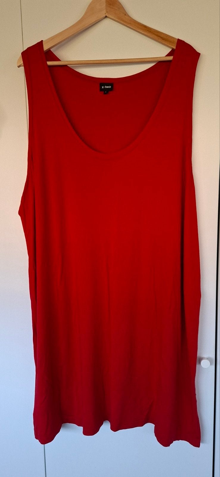 Gloednieuwe rode top, maat 54. X2., Kleding | Dames, X-Two, Nieuw, Rood, Shirt of Top