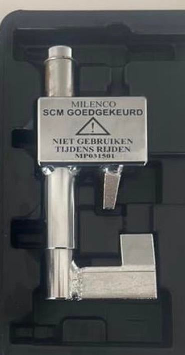 Milenco SCM Goedgekeurd Disselslot MP031501, Ophalen, Zo goed als nieuw