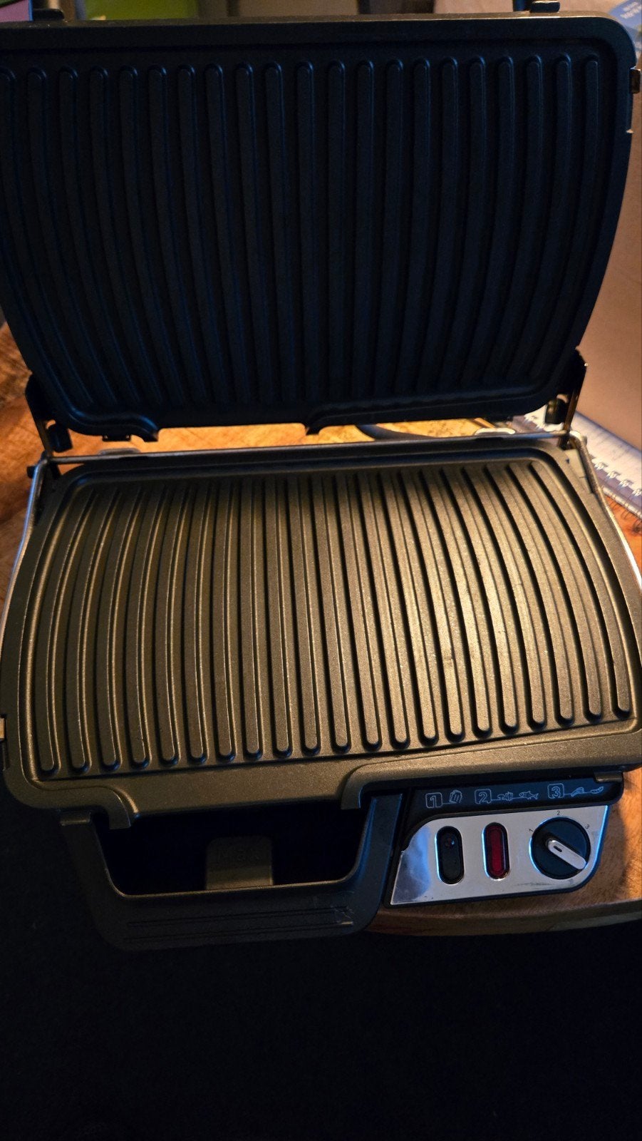 Tefal XL Comfort Grill, Ophalen, Vaatwasmachinebestendig, Zo goed als nieuw, Tafelgrill