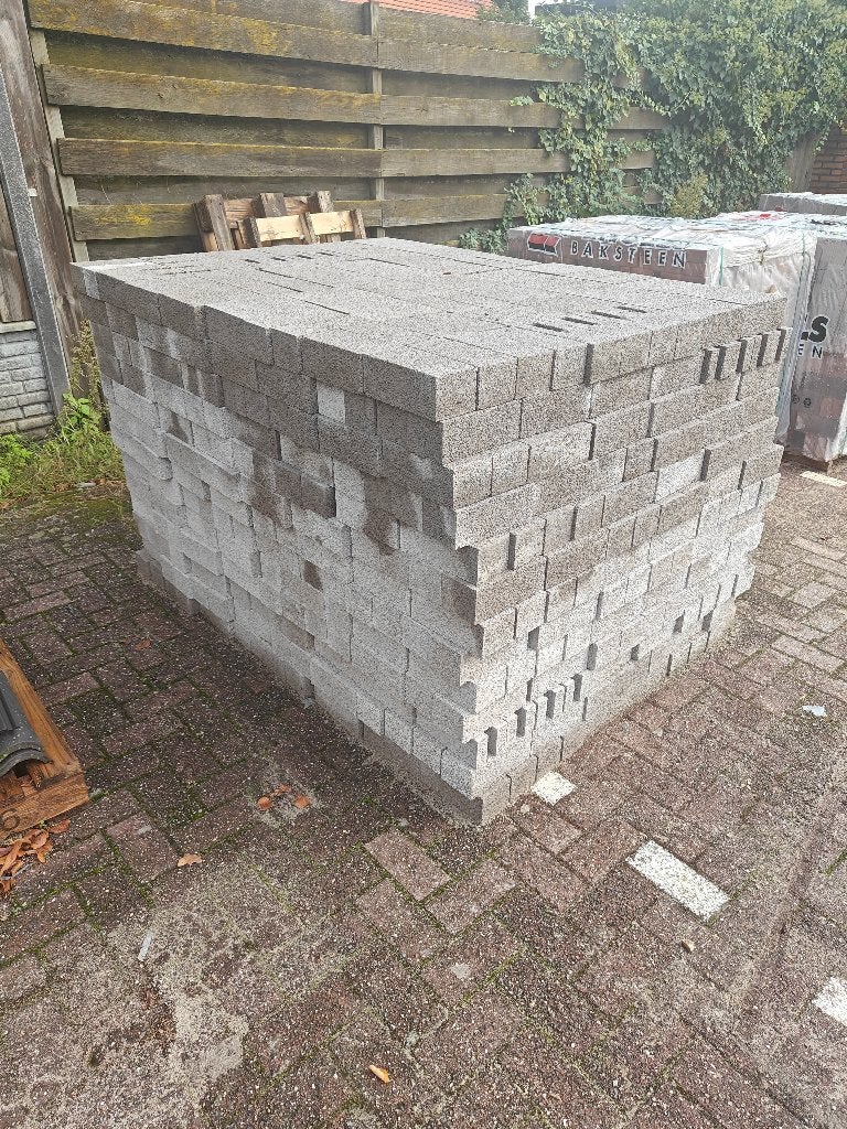 Bia beton gevelsteen grijs, Ophalen, Nieuw, Beton