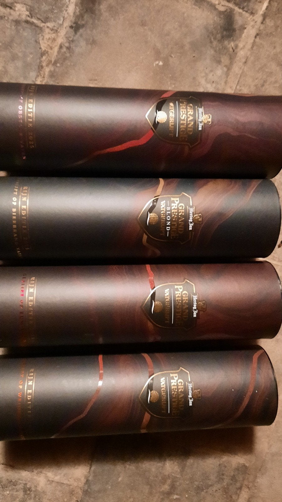Lege Hertog Jan Grand Prestige Rijn Editie flessen, Ophalen, Gebruikt