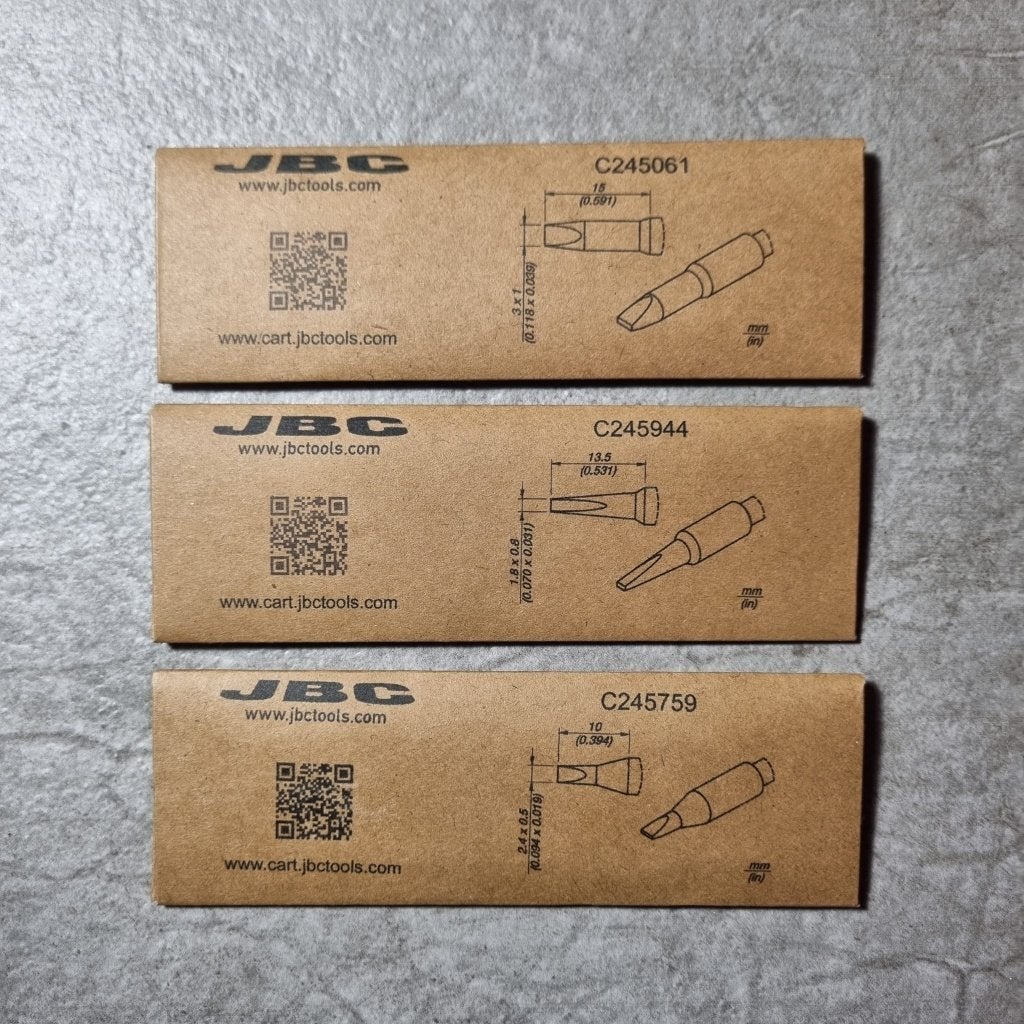 Originele JBC C245 Soldeerpunten+Alientek T90+Alpha Flux KIT, Hobby en Vrije tijd, Elektronica-componenten, Verzenden, Nieuw