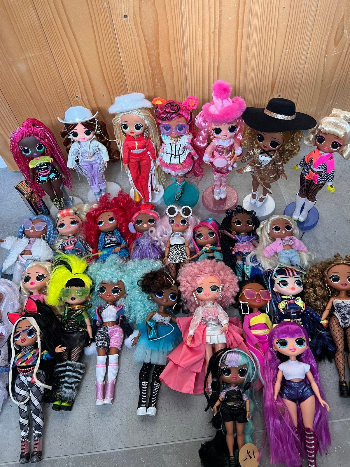 lol surprise omg poppen collectie, Kinderen en Baby's, Speelgoed | Poppen, Gebruikt, Overige typen, Ophalen of Verzenden