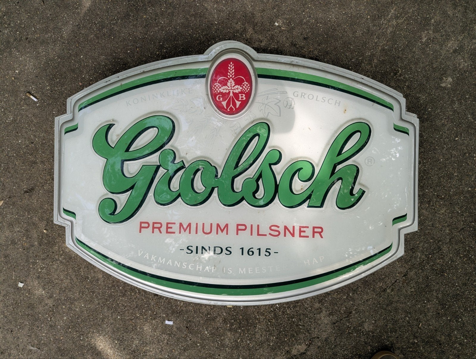Grolsch Lichtbak, Ophalen