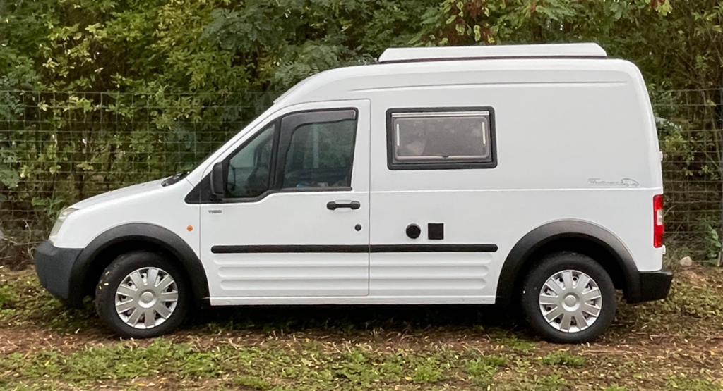 Ford Transit Connect T230L Minicamper   2007  200147 km., Caravans en Kamperen, Campers, Particulier, Buscamper of Camperbus, Ford