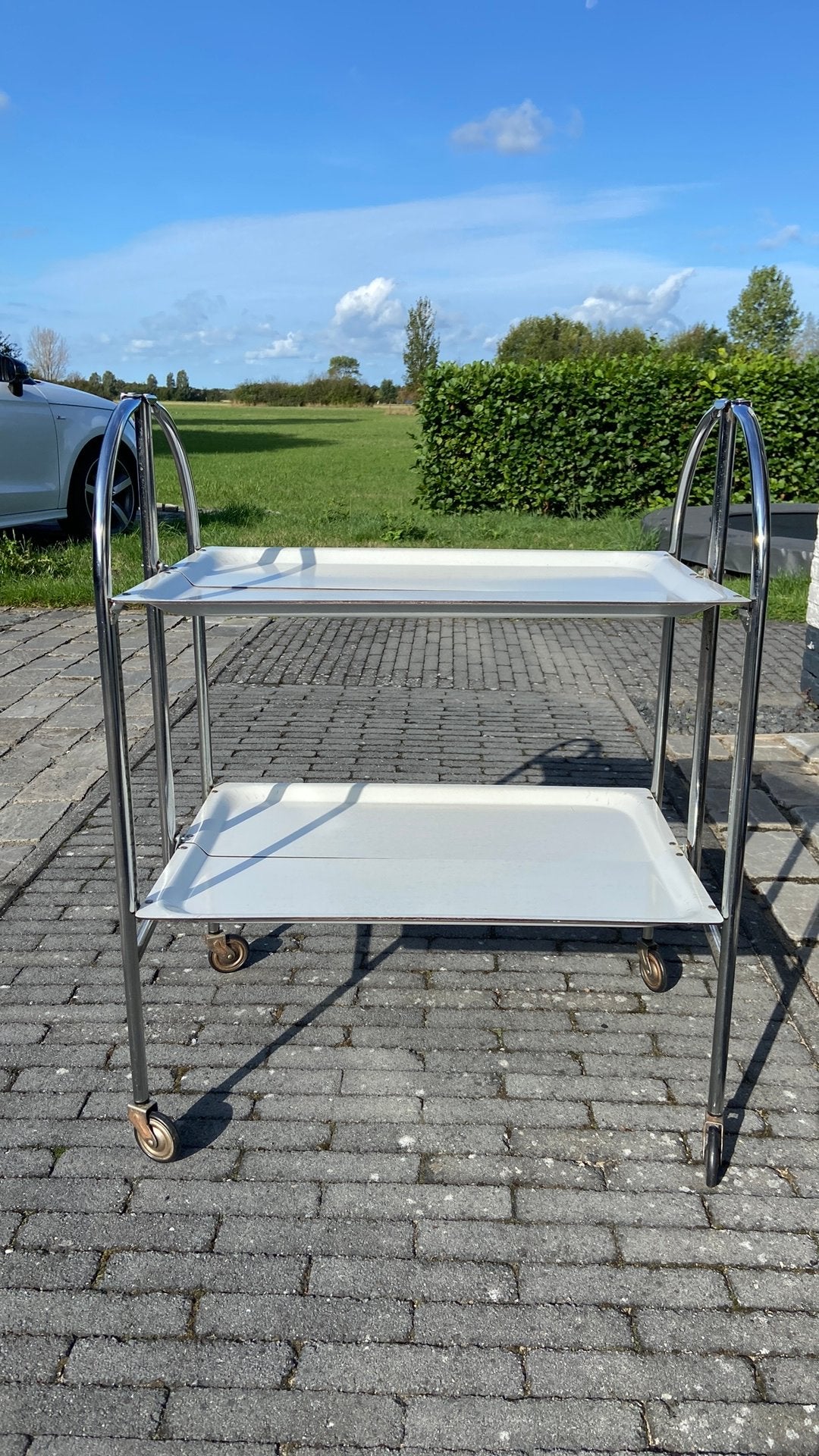 Werktrolly. Werktafel., Ophalen, Gebruikt, 50 tot 100 cm, Minder dan 100 cm