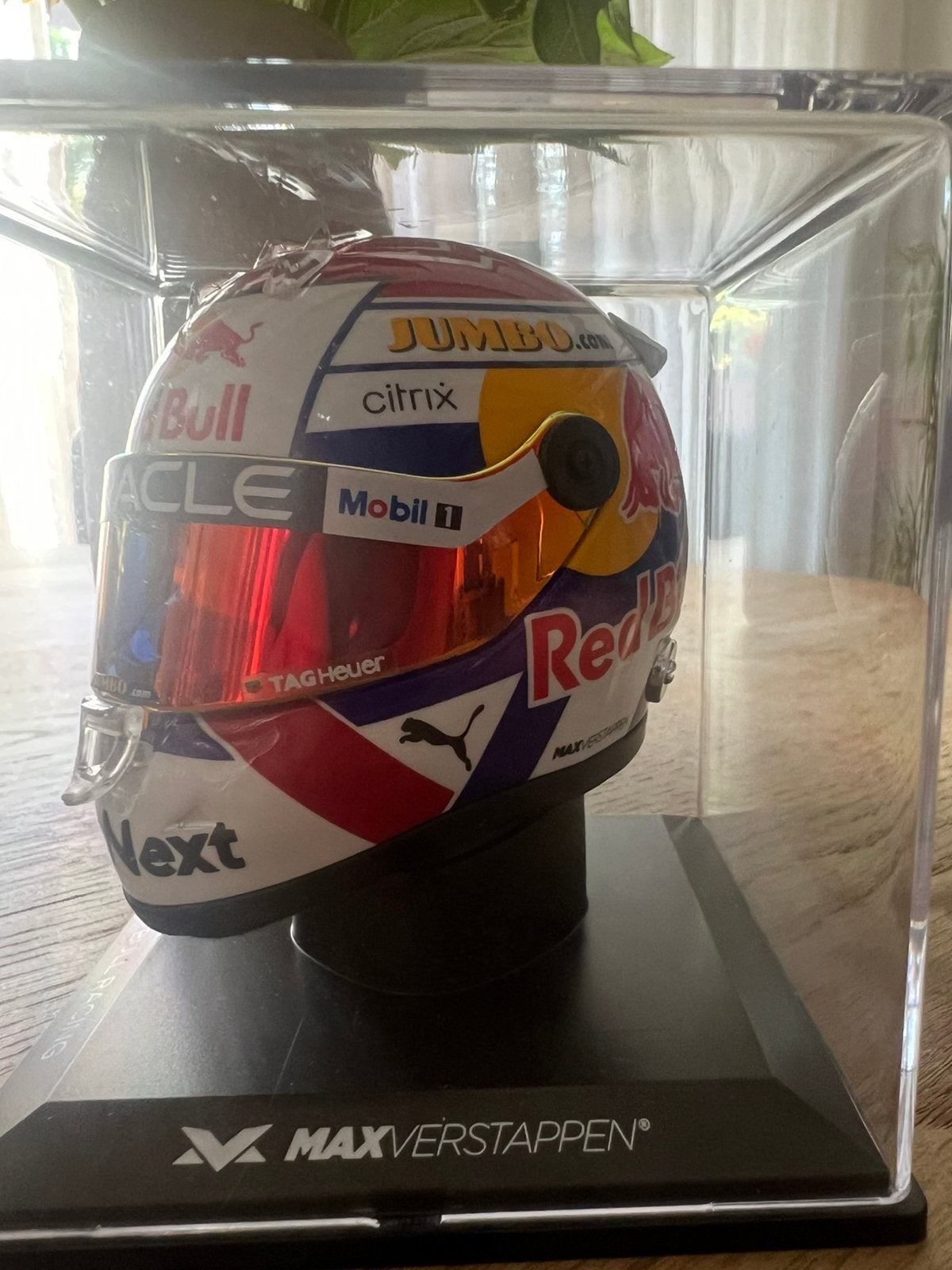 Max Verstappen Mini Helm 1:4 – Dutch GP Zandvoort 2022, Ophalen, Nieuw, Formule 1