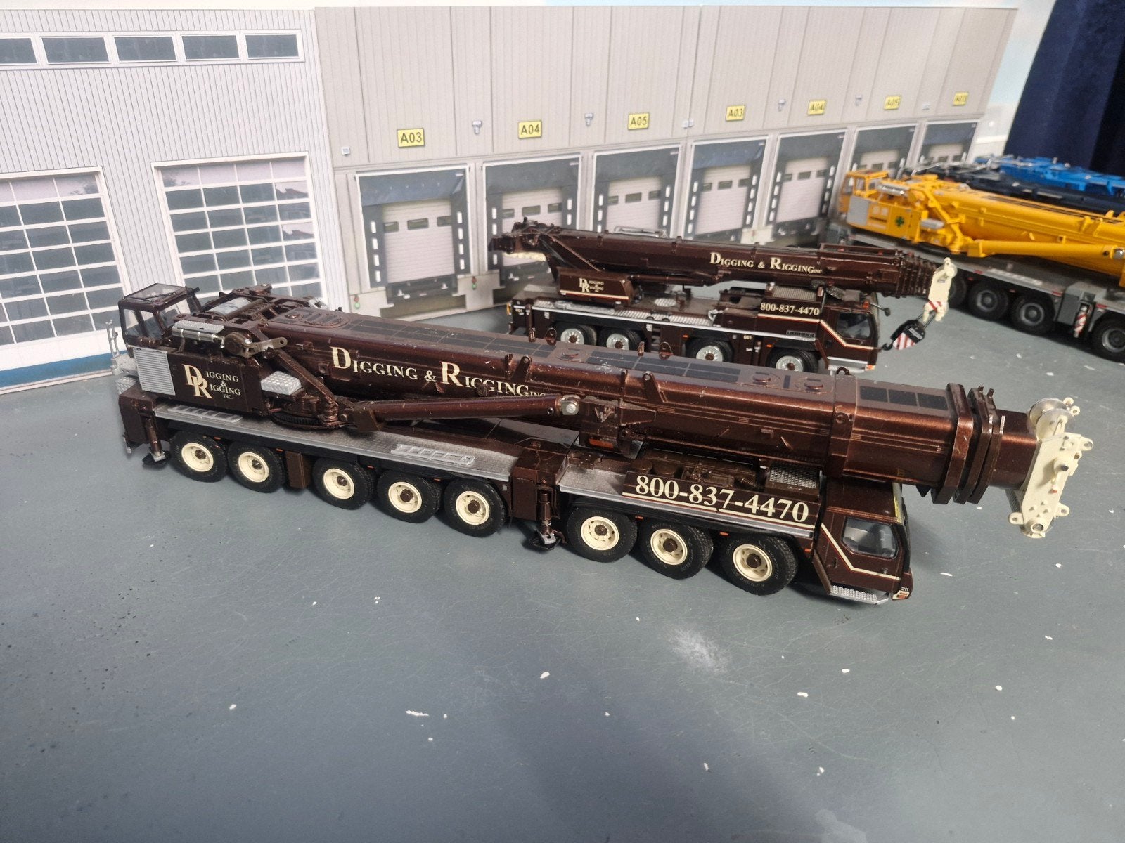 liebherr ltm 1500-8.1 wsi digging & riggin, Ophalen of Verzenden, Zo goed als nieuw, Hijskraan, Tractor of Landbouw, Wsi