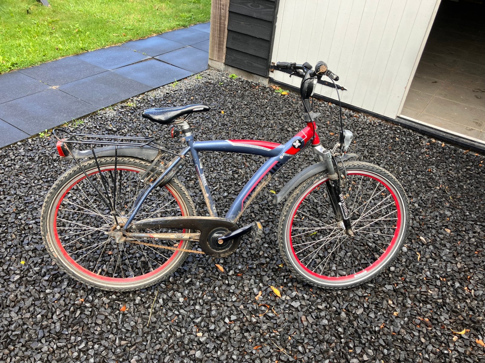 Batavus Snake 2x jongens fietsen 26” (tot 12jaar), Fietsen en Brommers, Fietsen | Jongens, Terugtraprem, Gebruikt, Versnellingen