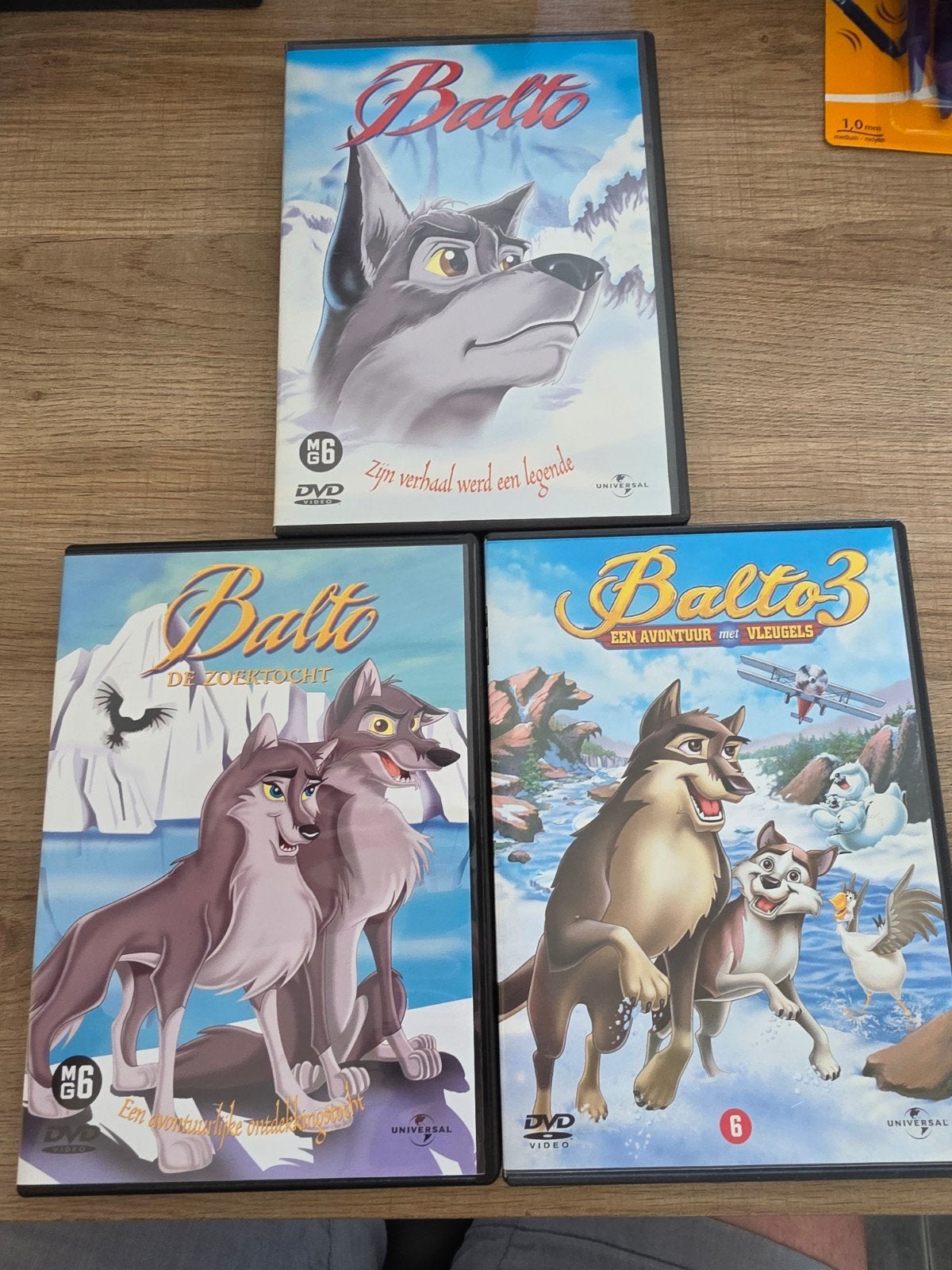 Balto trilogie, Cd's en Dvd's, Dvd's | Tekenfilms en Animatie, Alle leeftijden, Ophalen of Verzenden, Zo goed als nieuw, Amerikaans