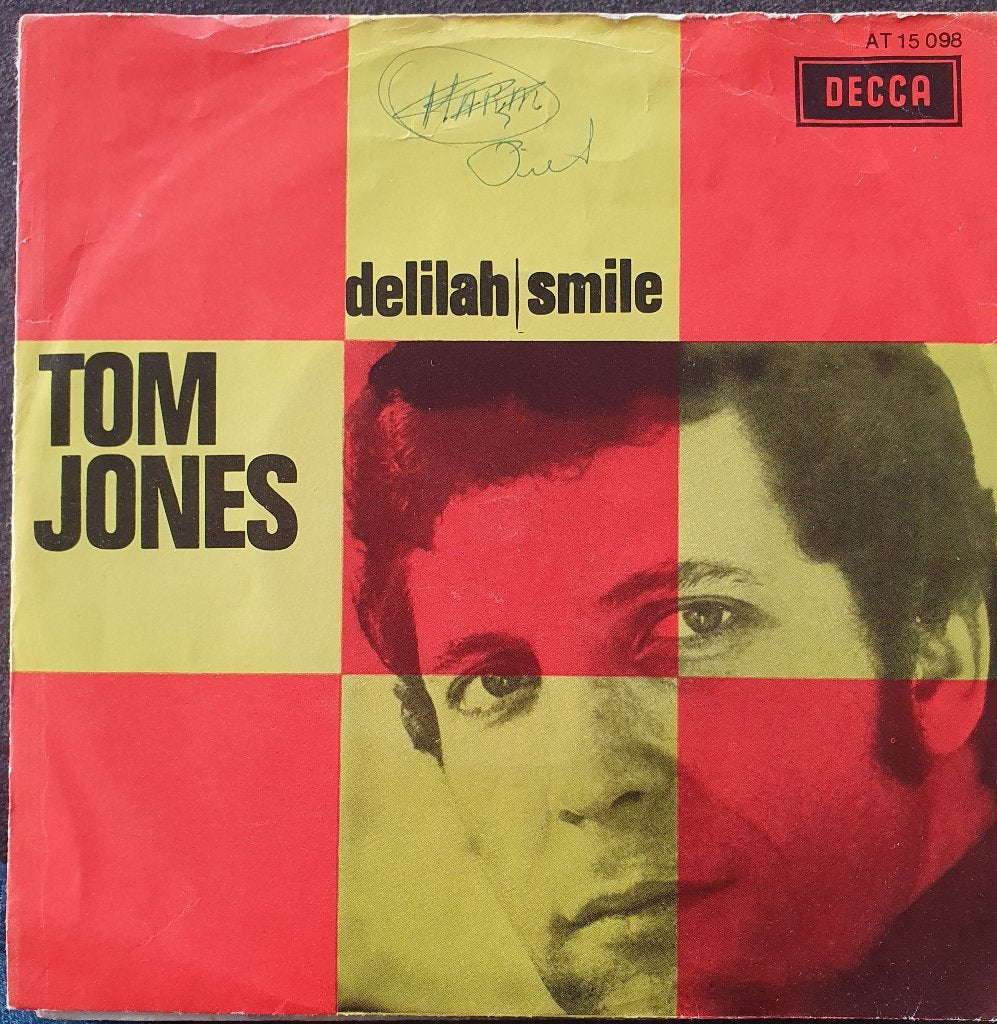 Tom Jones - Delilah, Gebruikt, Verzenden, 7 inch, Fotohoes