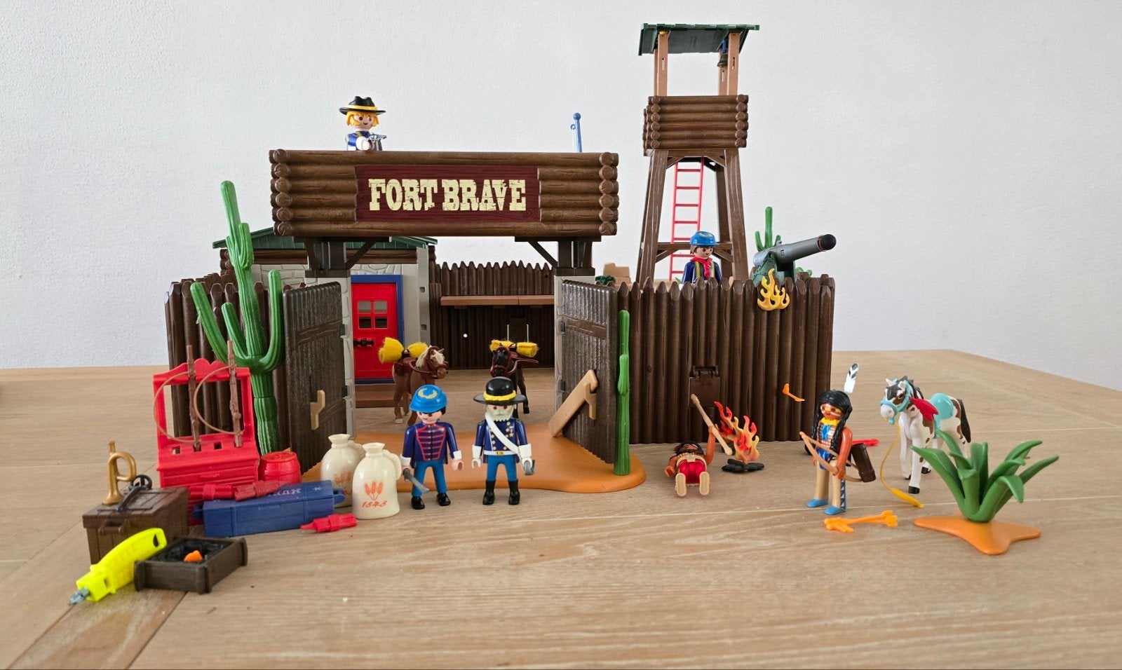 Playmobil 5254 Fort Brave - Wilde Westen, Ophalen of Verzenden, Gebruikt